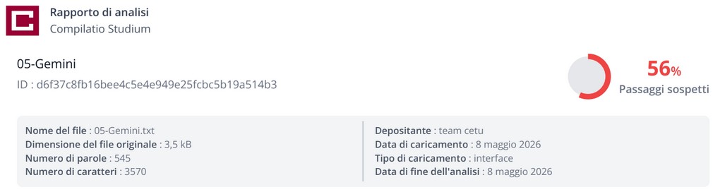 umanizzatoretestoaireportantiplagiogemini